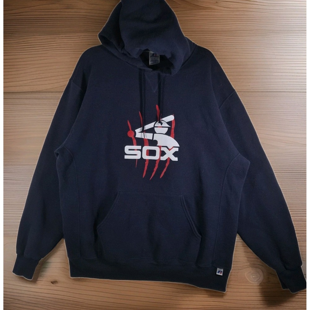 Vintage Chicago White Sox Paul Konerko #36 Russell Athletic Hoodie XL MLB